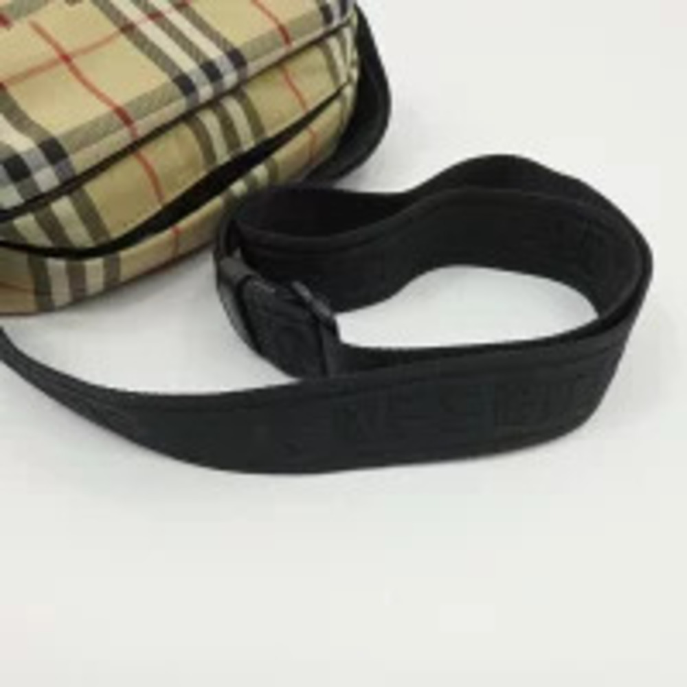 BURBERRY Check Shoulder Bag ROT - Picture 4 of 6